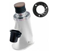 ROASTLY DF64 DLC Molinillo de Café Gen 2 II V2.7, Famoso White Label, Molinillo Eléctrico de Dosis Única, Casi Sin Retención (Blanco)