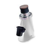 ROASTLY DF64 Kaffeemühle Gen 2 II V2.7, Famosa Etiqueta Blanca, Molinillo de Café Eléctrico de Dosis Única, Retención Casi Nula (Blanco)