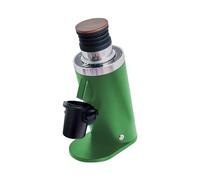 ROASTLY DF64 Kaffeemühle Gen 2 II V2.7, Famosa Marca Blanca, Molinillo de Café Eléctrico de Dosis Única, Retención Prácticamente Nula (Verde)