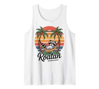 Roatan Raccoon, Roatan Honduras Common Raccoon, Roatan Camiseta sin Mangas