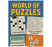 Rob Sparks': World of Puzzles!: A Book of Fun, Brain Teasing Puzzles. (Rob Sparks': World of Puzzles - Vol. 1)