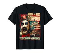 Rob Zombie Captain Spaulding Museum Camiseta, Hombre, Negro, 3XL