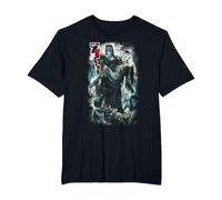 Rob Zombie Frankenstein Halloween Camiseta, Hombre Tallas Grandes, Negro, 4X Alto