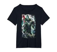 Rob Zombie Frankenstein Halloween Camiseta, Mujer Tallas Grandes, Negro, 3XL Grande
