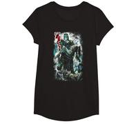 Rob Zombie Frankenstein Halloween Camiseta, Niñas, Negro, S