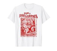 Rob Zombie - Hi-con Corpses On White Camiseta, Hombre, Blanco, XXL