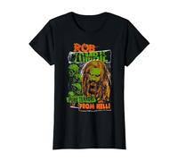 Rob Zombie Pure Terror Camiseta, Mujer, Negro, 3XL