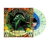 Rob Zombie - The Lunar Injection Kool Aid Eclipse Conspiracy (Blue in Bottle Green with Black and Bone Splatter)