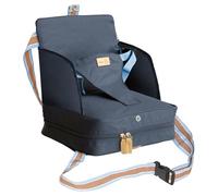 roba Alzador de Viaje para Bebé - Asiento Elevador - de 6 Meses a 3 Años - Cojín Inflable - para Uso en Casa y Viajes - Adecuado para Todas las Sillas con Respaldo