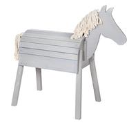 roba Caballo de madera exterior Outdoor gris