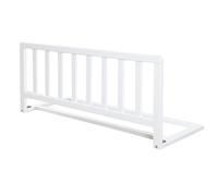 roba Barrera de Cama Infantil de Madera de 90 cm - Protección Segura contra Caídas para Bebés - A partir de 18 meses - Instalación Sencilla sin Taladrar - Altura de 38 cm - Blanco