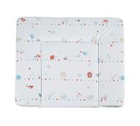 roba Baumann Colchoneta de cambio, cambiador 85 x 75cm, sin ftalatos, cambiador de bebés acolchado y blando en diferentes diseños disponibles Vogeltanz