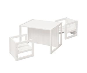 roba Baumann Mueble infantil en estilo rústico, individual o en set, de altura regulable, color blanco, de Roba. varios Talla:Set