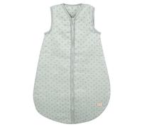 roba Baumann Saco de Dormir para Bebé Lil Planet para Recién Nacidos - 70 cm - Utilizable todo Año - Algodón Orgánico - Muselina GOTS - Verde Helado