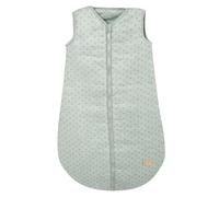 roba Baumann Saco de Dormir para Bebé Lil Planet para Recién Nacidos - 90 cm - Utilizable todo Año - Algodón Orgánico - Muselina GOTS - Verde Helado