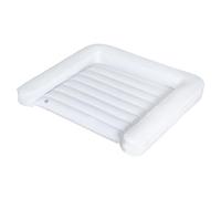 roba Cambiador Inflable 85 x 75 cm - Ahorra Espacio y Fácil de Limpiar - Colchón Cambiador Impermeable de Plástico - Ideal para Viajes - Blanco