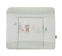 roba Colchoneta Cambiador Woodland Buddies 85 x 75 cm - Accesorio para Bebé con Revestimiento PU - Fácil de Limpiar - Verde Pastel con Diseño Animal