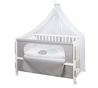 ROBA Cuna, Roombed, 60x120 cm 'Happy Cloud', cama supletoria para la cama de los padres