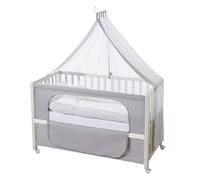 ROBA Cuna, Roombed, 60x120 cm 'Heartbreak Bear', cama supletoria para la cama de los padres
