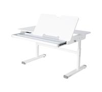 roba Escritorio infantil Smart Grow parcialmente inclinable 110x60 cm | Escritorio regulable en altura con tablero parcialmente inclinable para mayor comodidad.