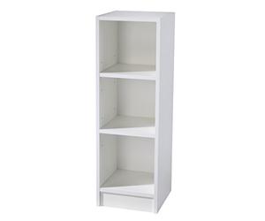 roba Estantería Lateral 'Maren', diseñada para colocarse Debajo del Accesorio para Cambiar pañales de la cómoda Cambiador 'Maren', Estante, Blanco, de Madera