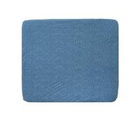 roba Funda ajustable para cambiador 85 x 75 cm Seashells Indigo - Funda extraíble para cambiador de 80% algodón orgánico - GOTS y OEKO-TEX STANDARD 100 - Azul