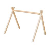 roba Gimnasio para Bebé Según Montessori - Baby Gym y Centro de Actividades de Madera - Arco de Juego desde 3 Meses para Colgar Juegos - Natural