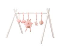 roba Juego de Entrenamiento para bebé Montessori Arco, Color Blanco y Rosa, 52 x 70 x 50 cm (440100WEV229)