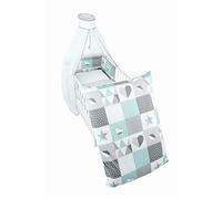Roba-Kids 314092V197 -Vestiduras cuna 120/140cm, cuatro piezas (sin rellenos).