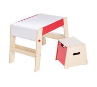 roba-kids - Mesa de Dibujo con Taburete contenedor, Multicolor (Roba Baumann 3151)