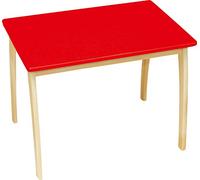 roba Mesa, en madera maciza y DM lacado con pinturas no toxicas. Adecuada para combinar con el banco (ref. 50768) y la silla (ref. 50778) y con el baúl ( ref. 50708). AxAxP: 56x76x52cm de roba-kids.