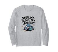 Roba mi Papa frita I Dare You - Paloma Enojada Divertida Manga Larga