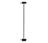 roba pieza de extensión de 7 cm para barrera de seguridad - Ampliación para barrera de puertas y escaleras easySafe+ de metal - Extensible hasta 110 cm - Accesorio sin necesidad de taladrar - Negro