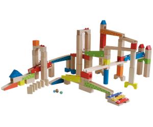 ROBA Pista de canicas de madera (Estampado multicolor)