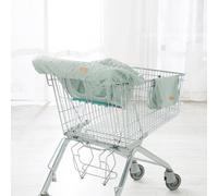 roba Protector para carrito de compras 'roba Style' con mochila - Funda protectora acolchada para bebés y niños pequeños - Ajuste universal - Verde claro