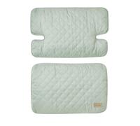 roba Reductor de asiento de 2 piezas “roba Style” - Accesorio para trona “Nature Up” - Cojín de asiento acolchado y fácil de limpiar - Desde 6 meses - Verde escarcha