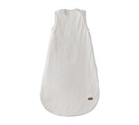 roba Saco de Dormir para Bebés 90 cm Seashells Oyster - Todo el Año - Algodón Orgánico - Muselina Certificada Gots y Oeko-Tex Standard 100 - Blanco