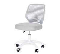roba Silla de escritorio infantil Smart Grow gris regulable en altura | Silla giratoria ergonómica con ruedas de seguridad y asiento cómodo para niños y adolescentes.