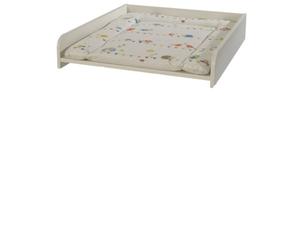 roba Tablero Cambiador Blanco + Colchón Impermeable de Boda en el Bosque - Tablero de Cambio para Lavadora - Estampado de Selva Multicolor