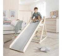roba Tablero Deslizante de Madera - Accesorio para Triángulo de Escalada y Torre de Juegos - Uso Doble como Tobogán y Elemento de Escalada - Se Cuelga en el Marco - A Partir de 24 Meses