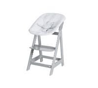 ROBA Trona evolutiva 2 en 1 »Born Up Zickzack«, con reductor de asiento. (marrón claro)