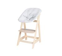 ROBA Trona evolutiva 2 en 1 »Born Up Zickzack«, con reductor de asiento. (Natural)