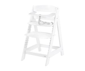 roba Trona Evolutiva de Madera Blanca - Sit Up Click 'N' Flex - Altura Ajustable - de 6 Meses