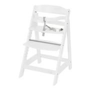 roba Trona Evolutiva de Madera Blanca Sit Up III - Altura Ajustable - de 6 Meses - Soporta 70 kg - Silla Resistente para Bebés con Barra de Seguridad