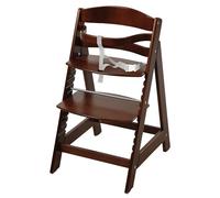 roba Trona Evolutiva de Madera Marron Sit Up III, Altura Ajustable, de 6 Meses, Soporta 70 kg, Silla Resistente para Bebés con Barra de Seguridad