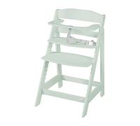 roba Trona Evolutiva de Madera Verde Menta - Sit Up Flex - Altura Ajustable - de 6 Meses - Soporta 70 kg - Silla de Bebé Antivuelco