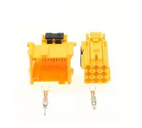 ROBAUN 1-20 Juegos de Conector automotriz Macho Hembra de 9 Pines con Terminal, Toma de arnés de cableado automático 967621-1 1-967621-1 1-967626 (Color : Male Female Set, Size : 1Set)