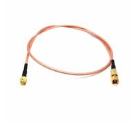 ROBAUN 1 Adaptador de Cable Flexible SMA Macho Hembra a Conector SMC/Conector RG316 de 15 cm/30 cm/50 cm/100 cm(SMAJ-SMCK,100cm)