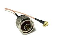 ROBAUN 1 adaptador de cable puente MCX en ángulo recto tipo RA a N macho RG316 RG174 RG178 de 15 cm/30 cm/50 cm/100 cm for enrutador(RG178,1000CM)