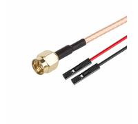 ROBAUN 1 cable adaptador de prueba de conector macho hembra a conector jack Dupont RF SMA/SMB RG316 de 20 cm NUEVO(SMAJ-DupontK,50CM)
